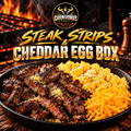 Steak Strips & Cheddar Egg Box
